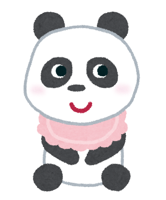 イラスト パンダ かわいい詳細 9位