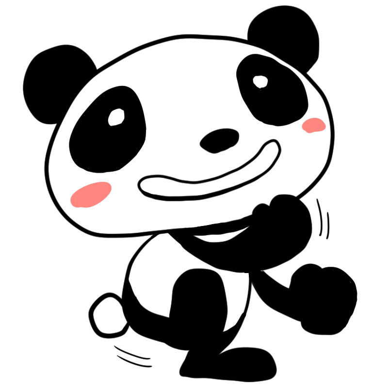 イラスト パンダ かわいい詳細 10位