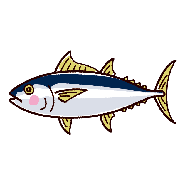 イラスト マグロ詳細 6位