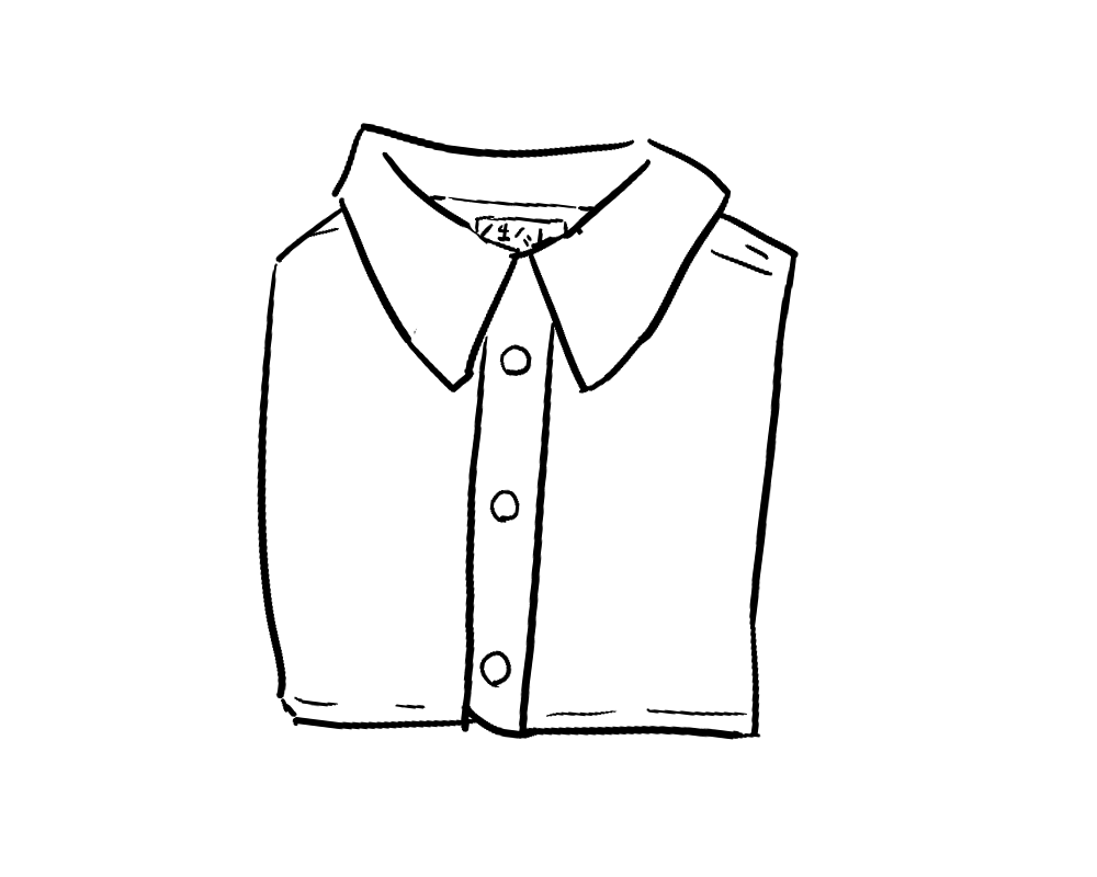イラスト ワイシャツ詳細 8位