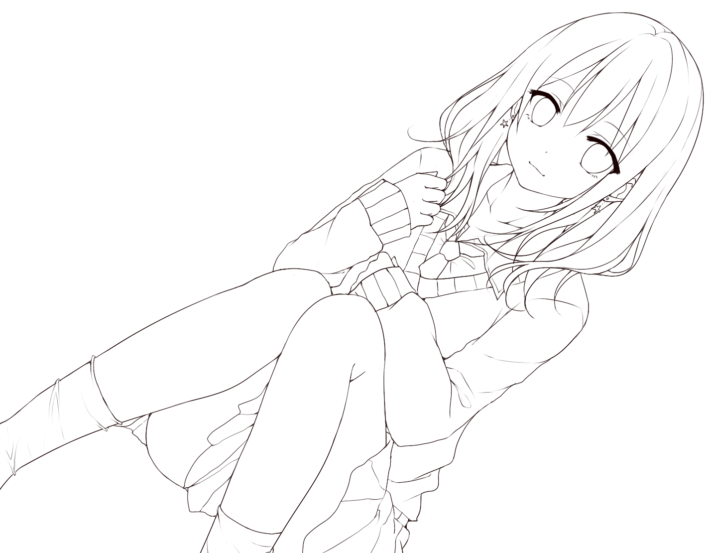 イラスト 下書き フリー - KibrisPDR