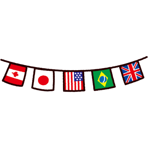 イラスト 国旗詳細 3位