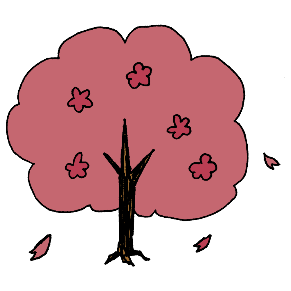 イラスト 夜桜詳細 7位