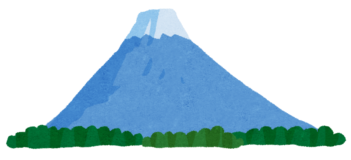イラスト 富士山詳細 2位