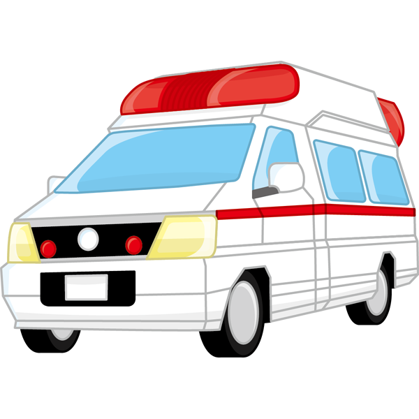 イラスト 救急車詳細 2位