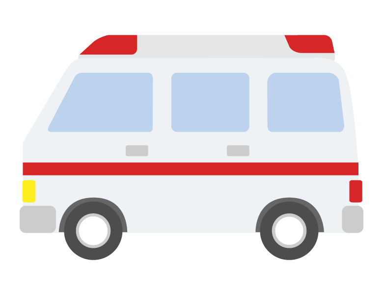 イラスト 救急車詳細 8位