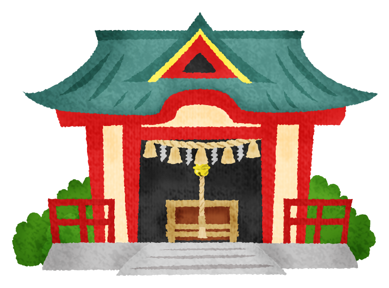 イラスト 神社 - KibrisPDR