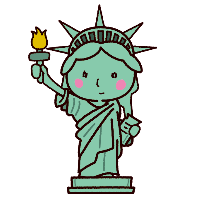 イラスト 自由 の 女神詳細 2位