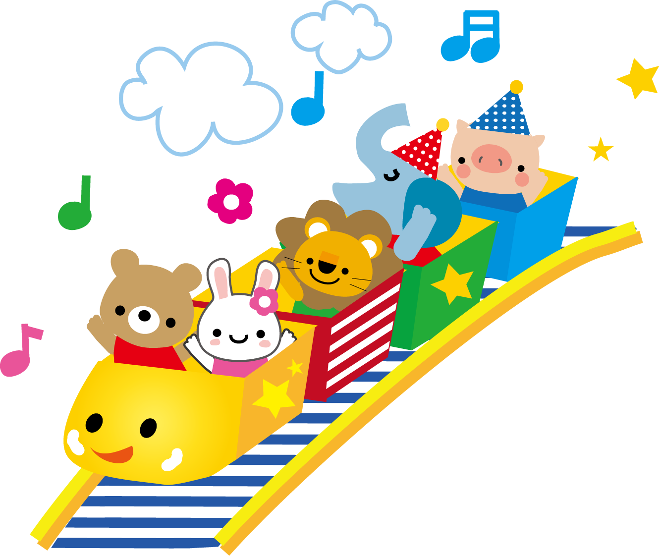 イラスト 遊園 地詳細 2位