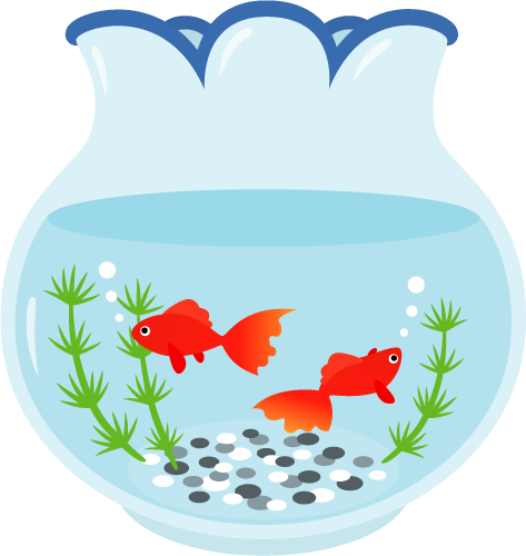 イラスト 金魚鉢詳細 7位