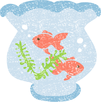 イラスト 金魚鉢詳細 8位