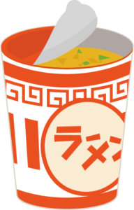 インスタント ラーメン イラスト詳細 2位