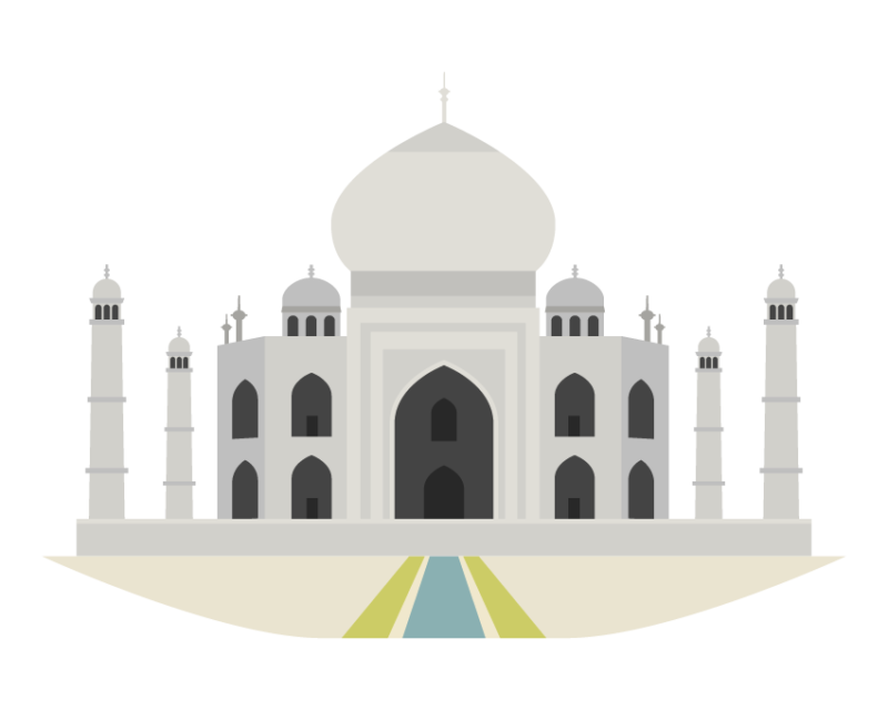 インド イラスト詳細 8位