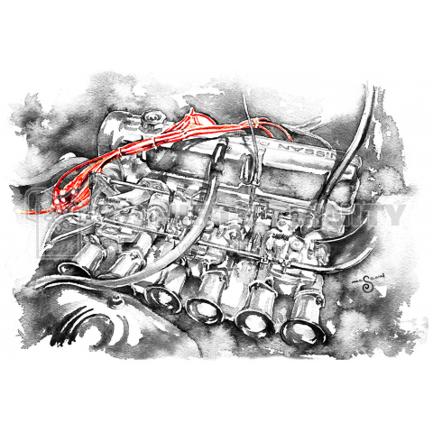 エンジン イラスト詳細 6位