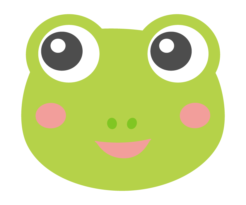 カエル イラスト かわいい フリー詳細 11位