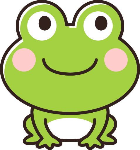 カエル イラスト 簡単詳細 11位