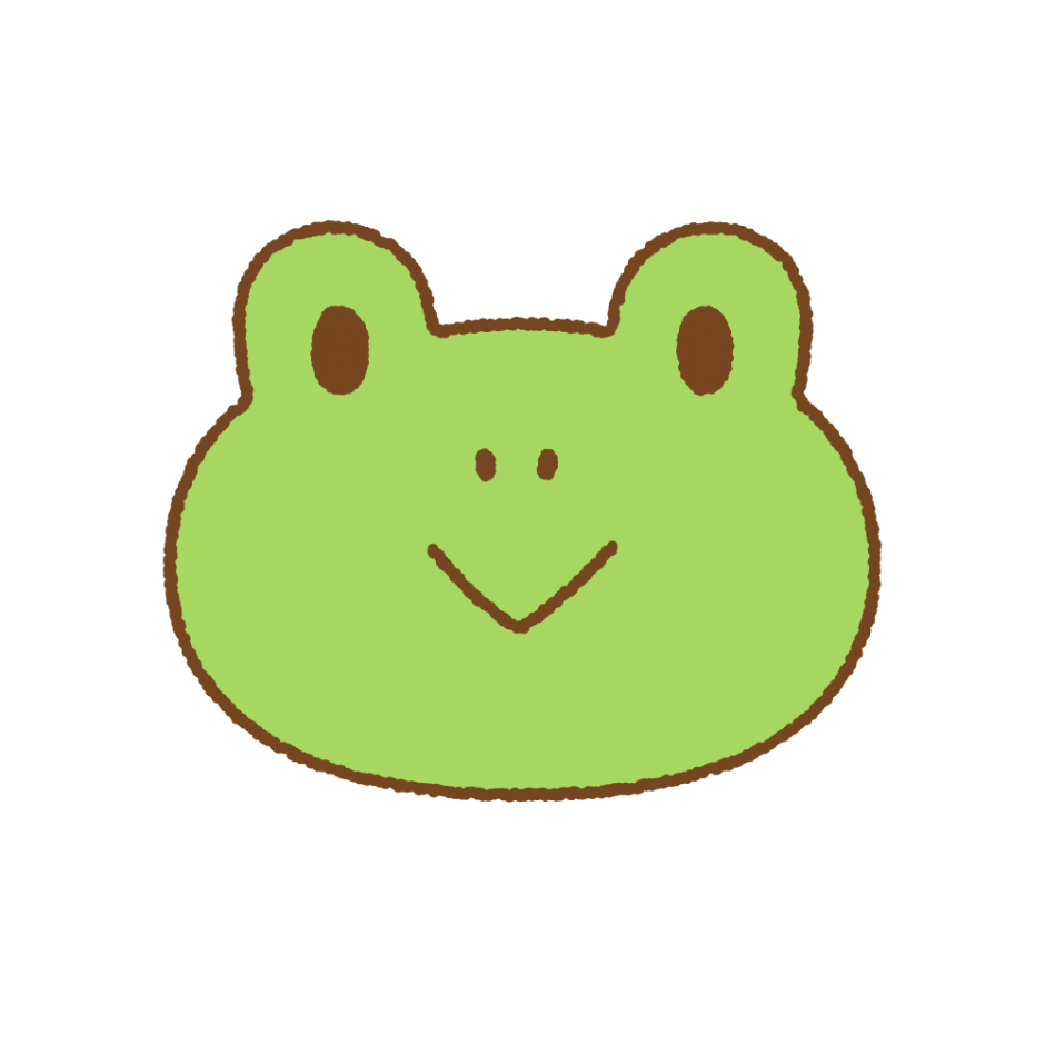 カエル イラスト 簡単詳細 13位