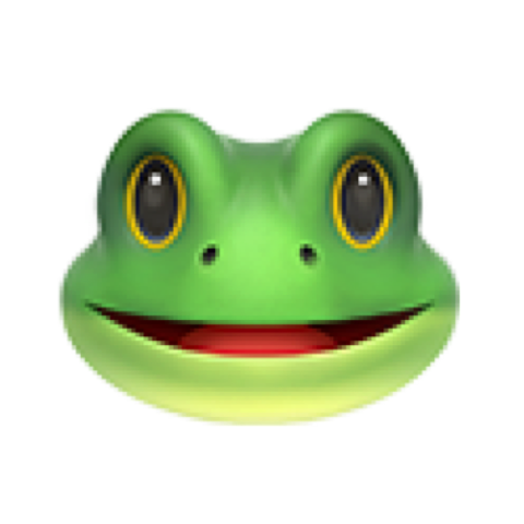 カエル 絵文字詳細 2位