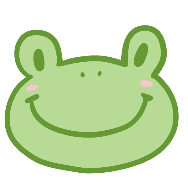 カエル 顔 イラスト詳細 3位