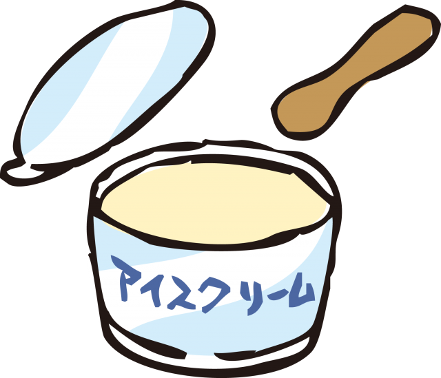 カップ アイス イラスト詳細 3位