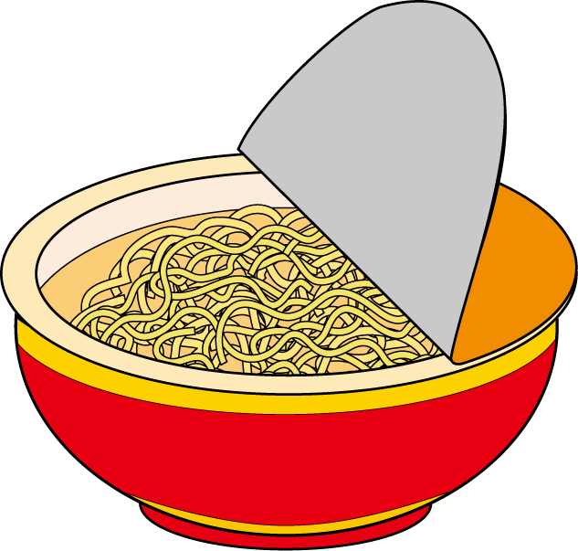 カップ 麺 イラスト詳細 9位
