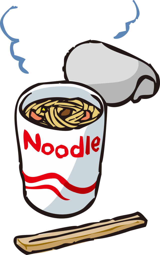 カップ 麺 イラスト詳細 4位