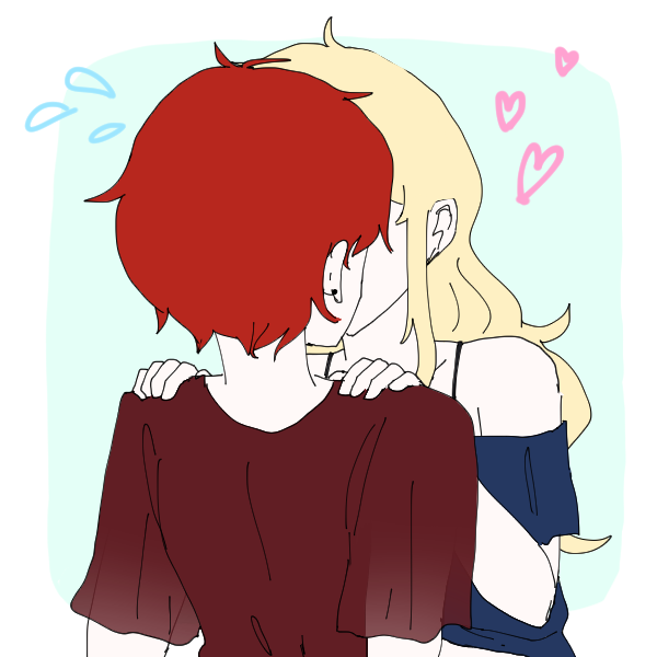 カップル キス イラスト詳細 6位