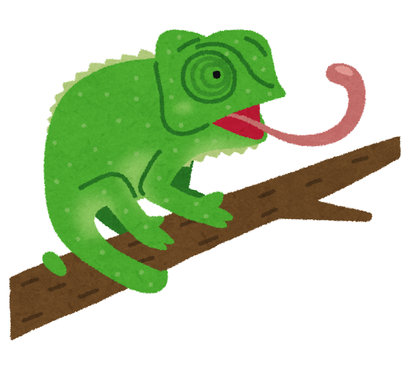 カメレオン イラスト - KibrisPDR