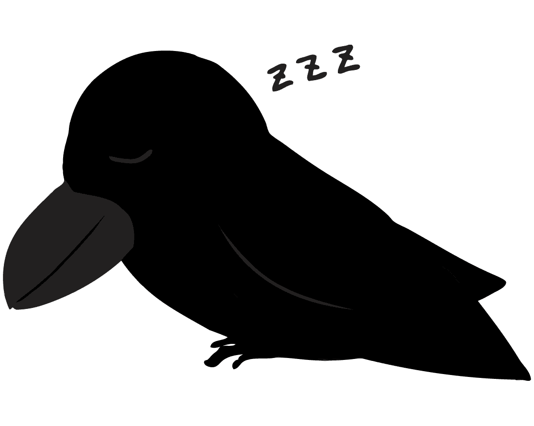 カラス イラスト フリー詳細 10位