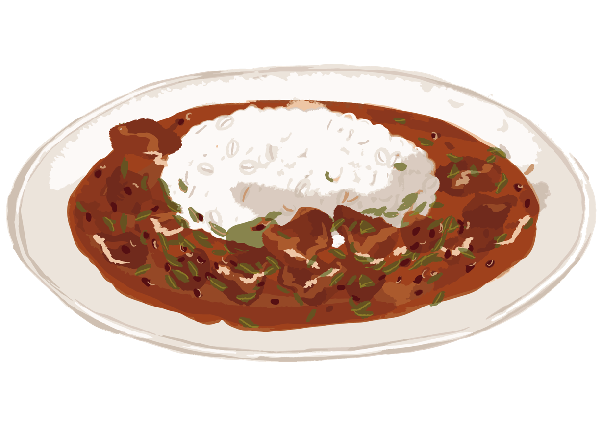 カレー フリー 素材詳細 10位
