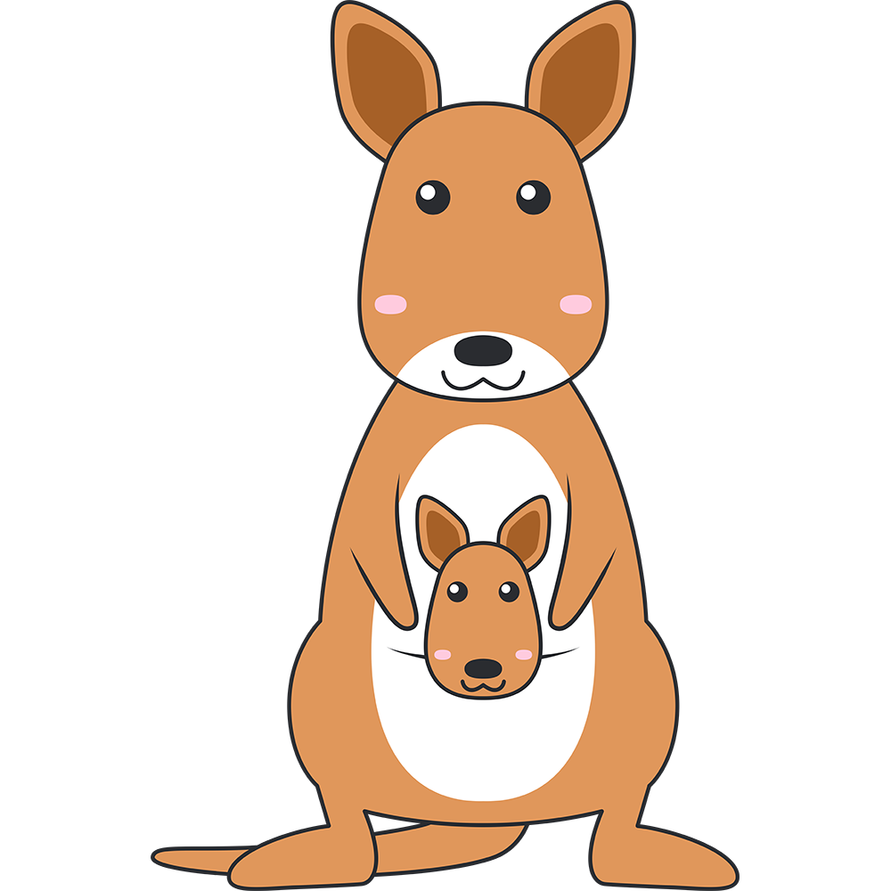 カンガルー かわいい詳細 2位