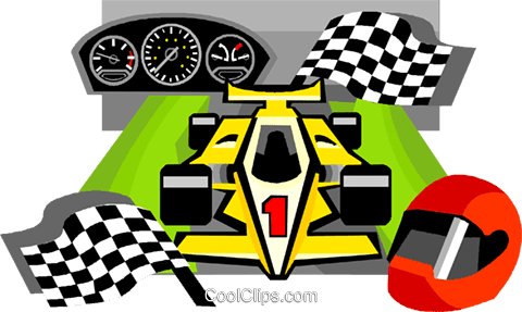 カー レース イラスト詳細 4位