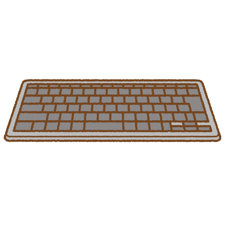 キーボード イラスト フリー詳細 9位