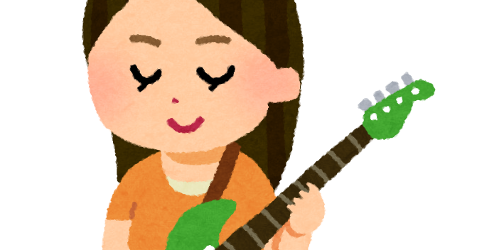 ギター 女子 イラスト詳細 7位