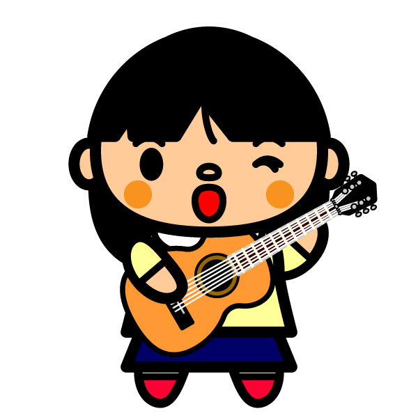 ギター 弾い てる 人 イラスト詳細 15位
