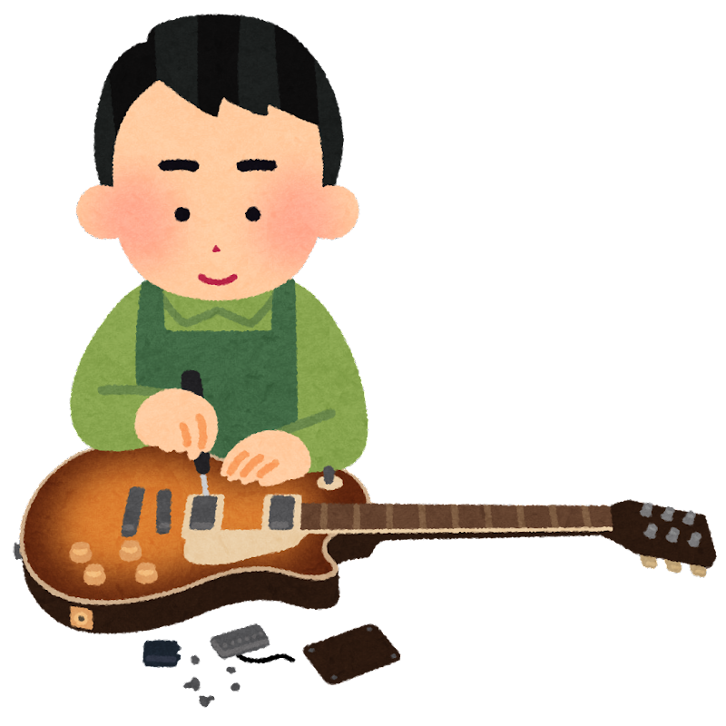 ギター 持つ イラスト詳細 9位