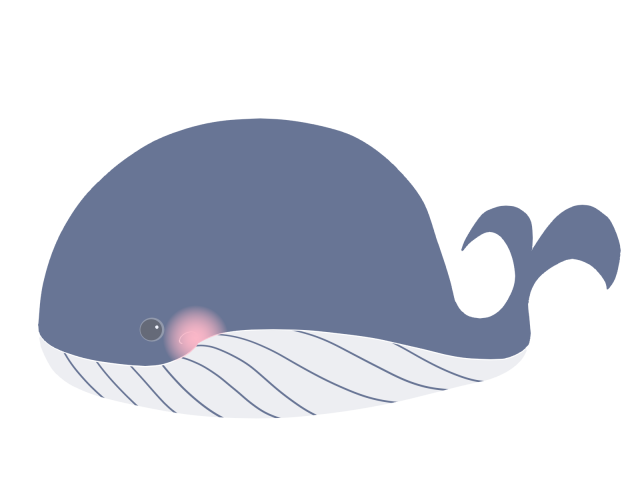クジラ フリー 素材詳細 10位