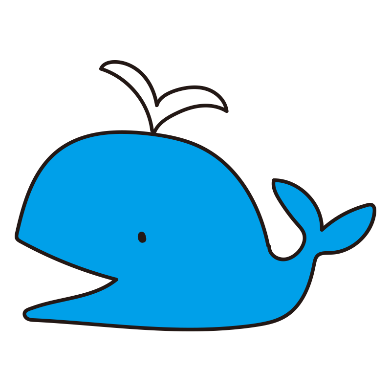 クジラ フリー 素材詳細 3位