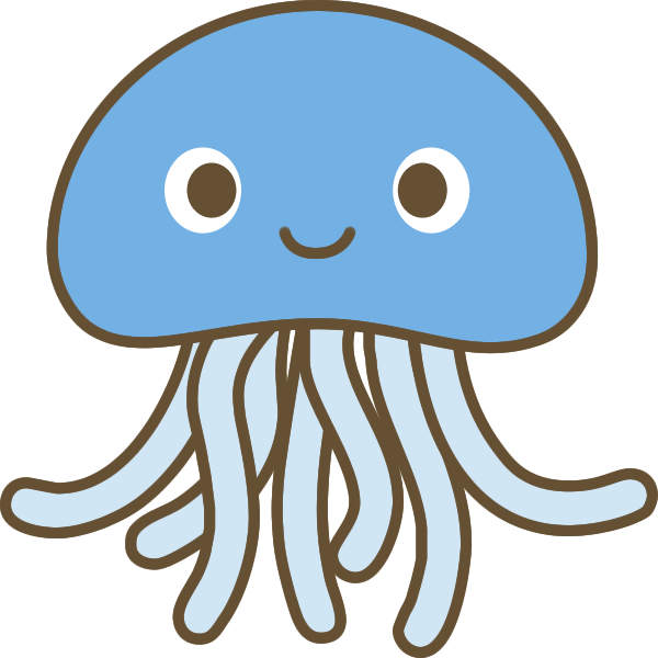 クラゲ 可愛い イラスト詳細 7位