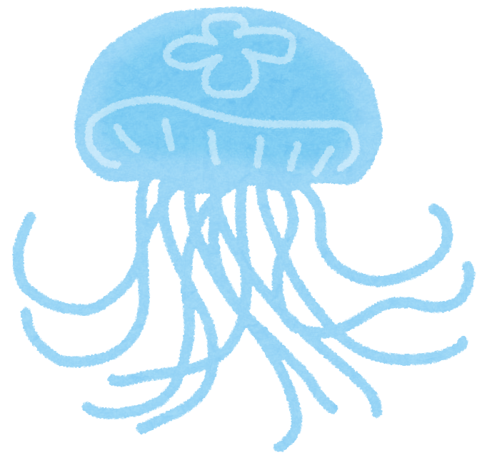 クラゲ 壁紙 イラスト詳細 3位