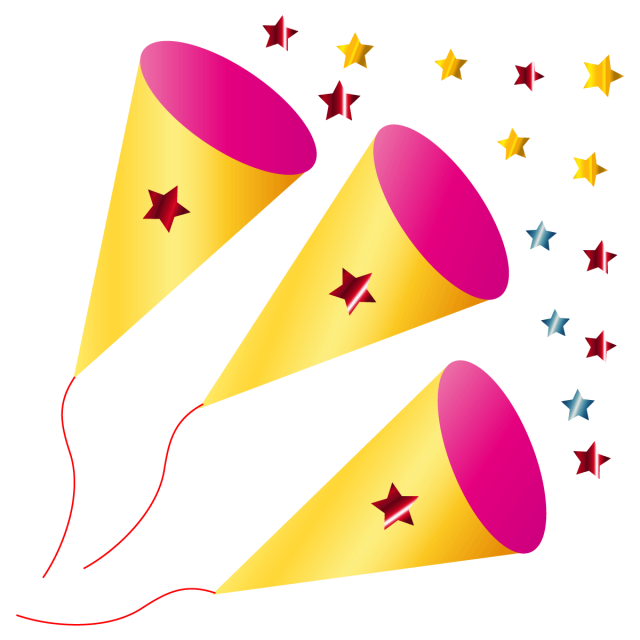 クラッカー イラスト フリー詳細 10位