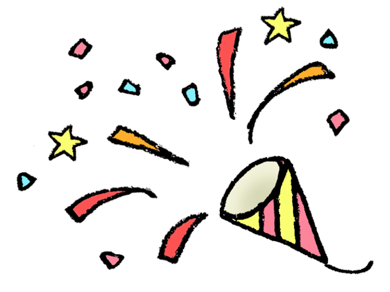 クラッカー イラスト 簡単詳細 12位