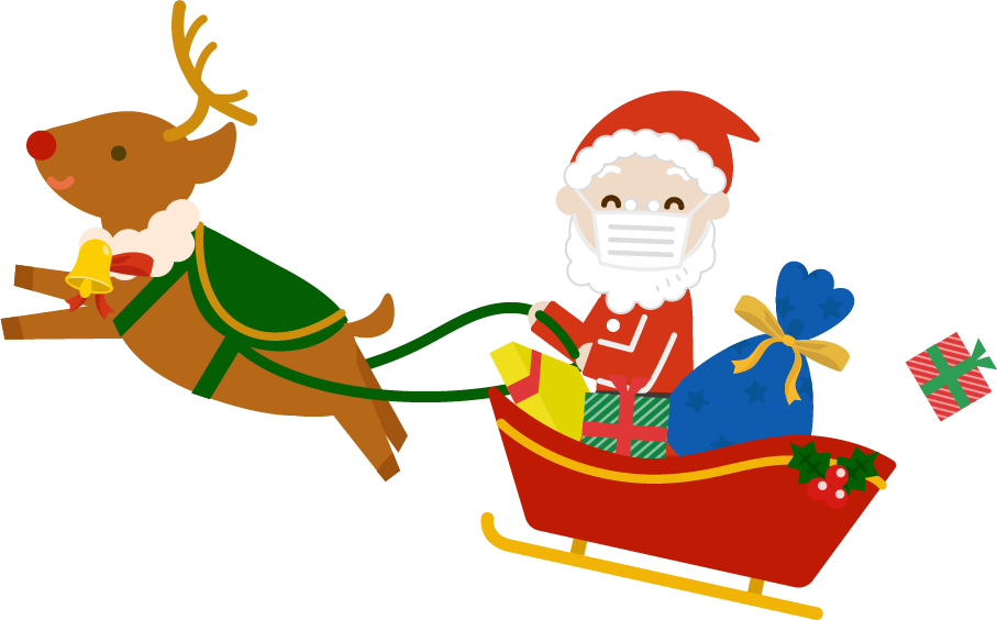 クリスマス そり イラスト詳細 5位