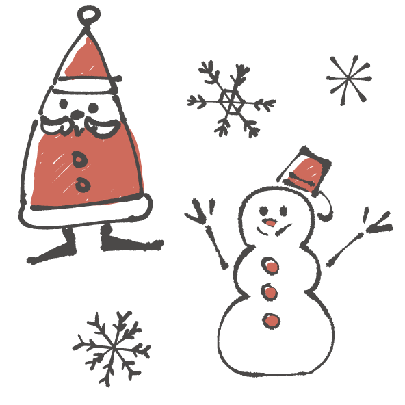 クリスマス イラスト おしゃれ 手書き詳細 3位