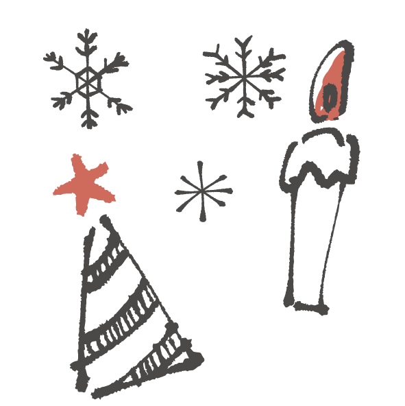 クリスマス イラスト おしゃれ 手書き詳細 5位