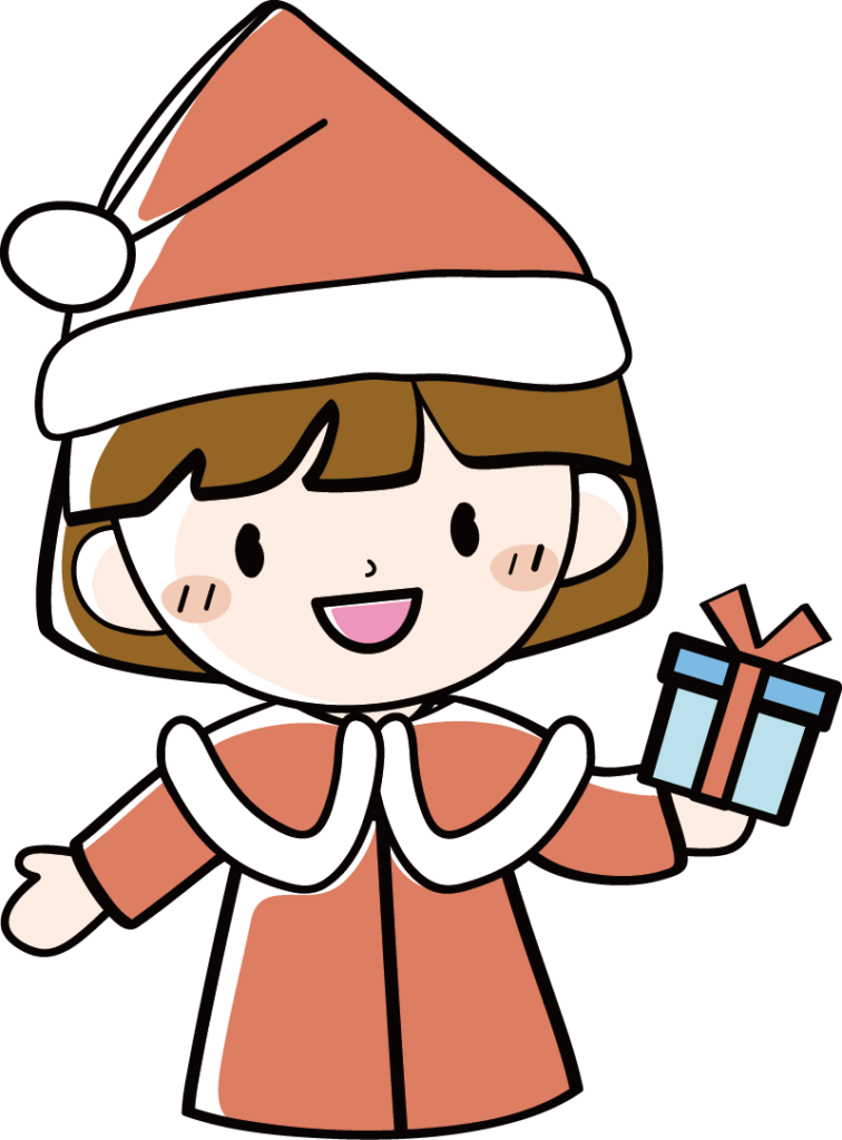 クリスマス イラスト 女の子詳細 4位