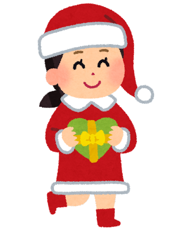 クリスマス イラスト 女の子詳細 6位