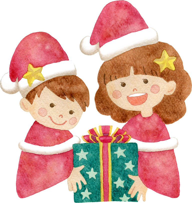 クリスマス イラスト 女の子 簡単詳細 9位