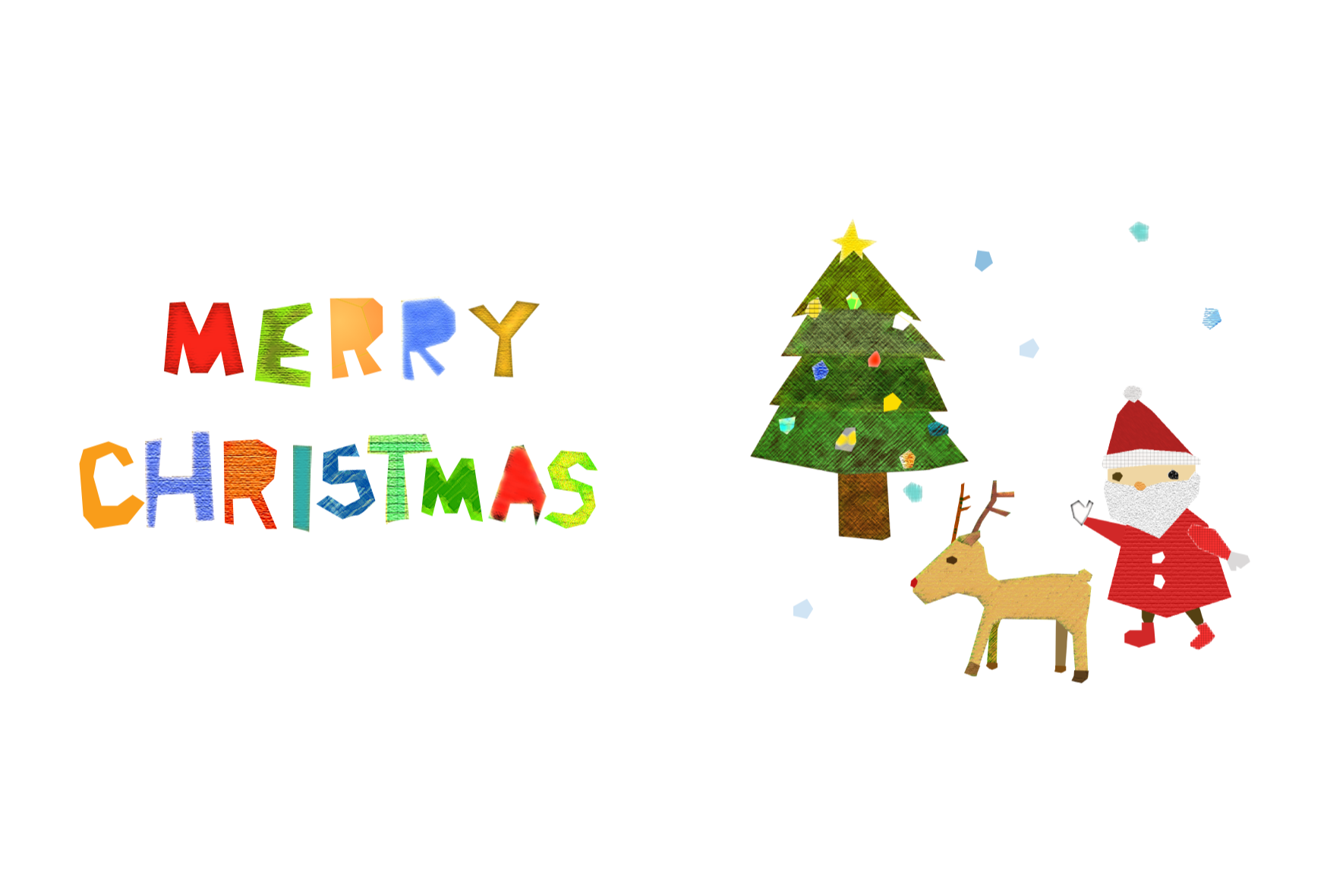 クリスマス カード 手書き イラスト詳細 12位