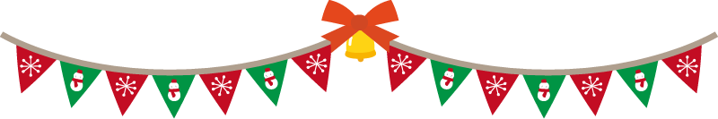 クリスマス ガーランド イラスト - KibrisPDR